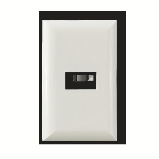 5000 Series 1 Button White Replacement Cover