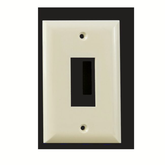 Genesis 1 Button  / Eclipse 1 Gang Almond Replacement Cover