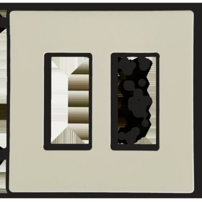 Ultra / Innova Series (Decora-sized) 2 Gang Almond Replacement Cover