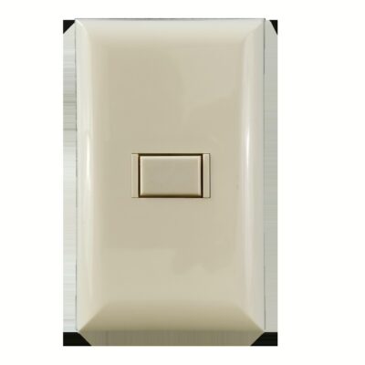5000 Series 1 Button Almond Wall Switch