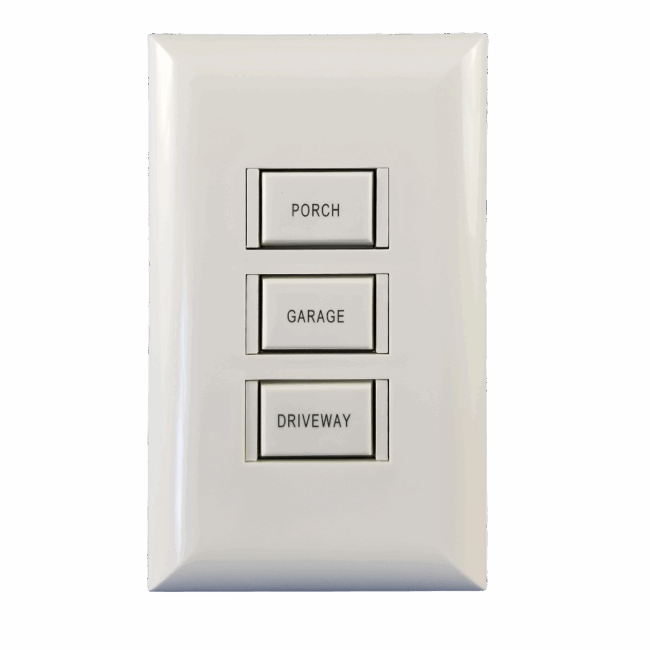 5000 Series 1 Button Almond Wall Switch - Image 7