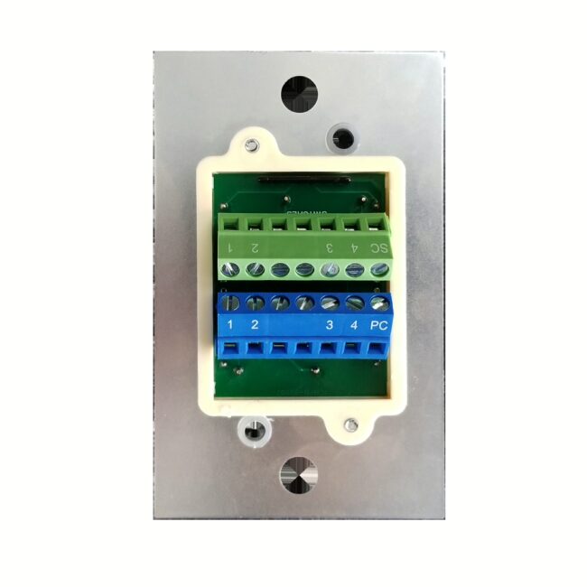 Classic Series 06 Button Ivory w/ Blue LED Wall Switch - Image 10