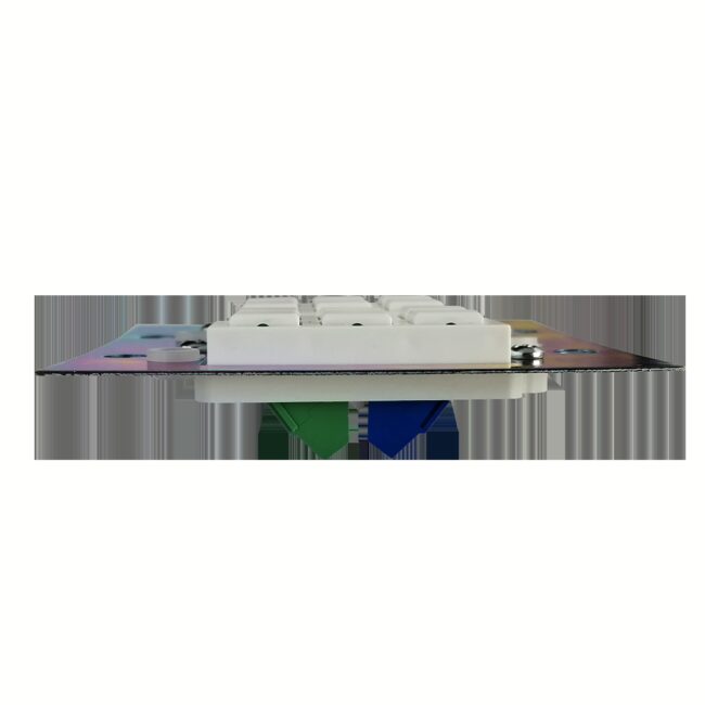 Classic Series 06 Button Ivory w/ Blue LED Wall Switch - Image 8