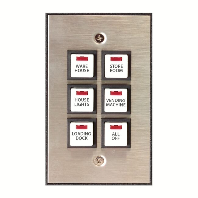 Industrial Series Momentary without LED Wall Switch - Image 2