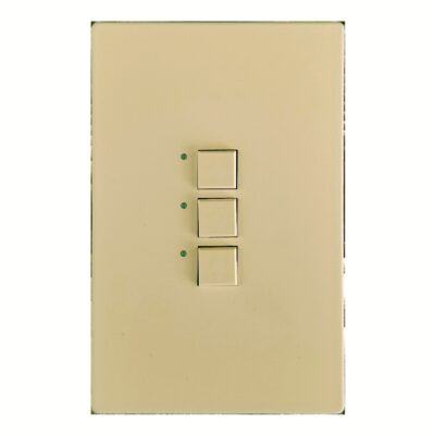 Mystique 3 Button Ivory 5-Wire Digital Control Station