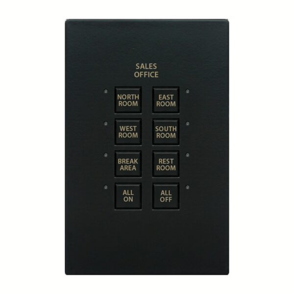 Mystique Series 1 Button White Analog Wall Switch - Image 3
