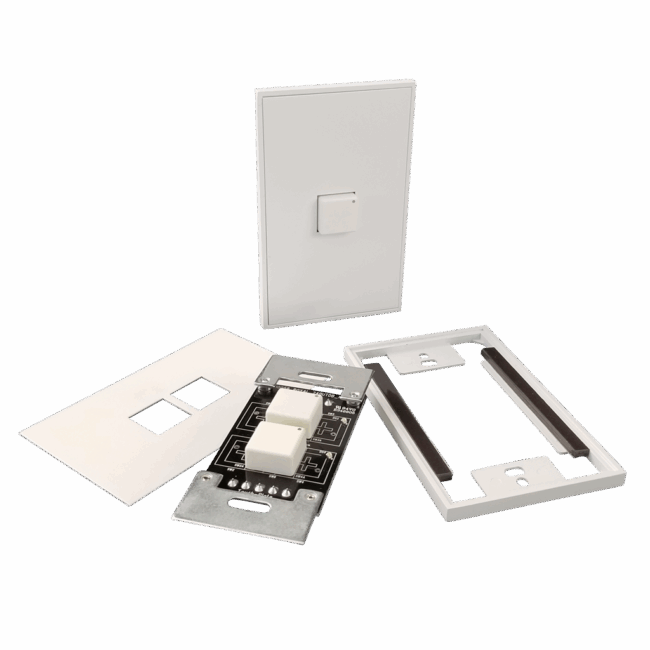 Royal Series 2 Button Almond Wall Switch - Image 2