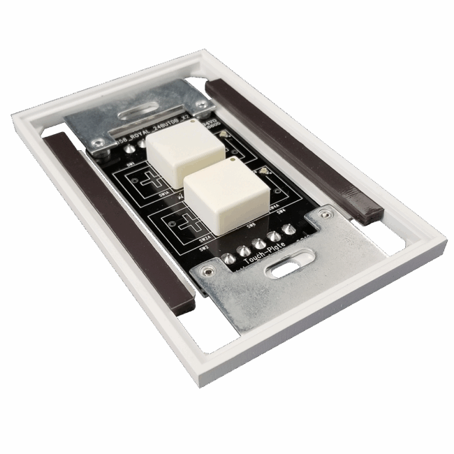 Royal Series 2 Button Almond Wall Switch - Image 6