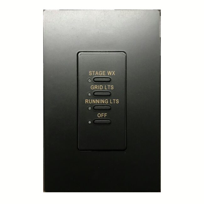 Ultra 4 Button White 5-Wire Digital Control Station - Image 2