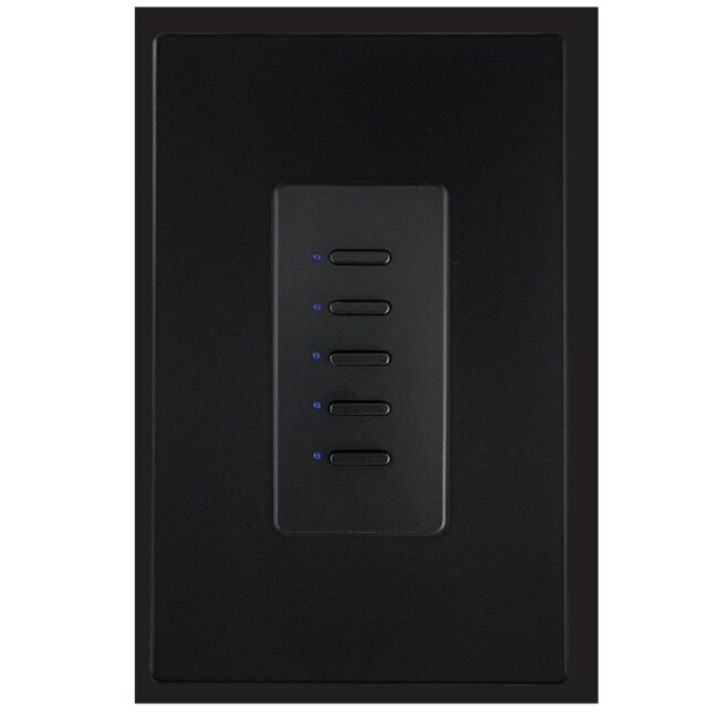 Ultra 5 Button Black BACnet Digital Control Station
