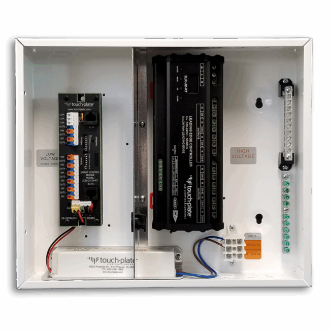 DMX <BR> Soluxe Universal Contact Closure Programmable 08 Relay Panel